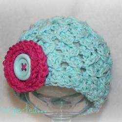 Spring Cloche With Button ..