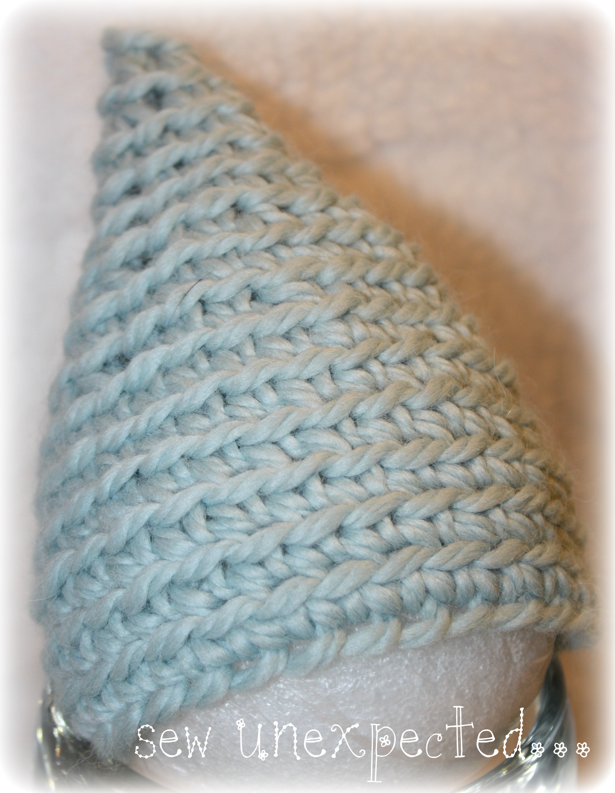 crochet gnome hat